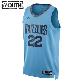 Camiseta Niños NBA Memphis Grizzlies Desmond Bane 22 2022-23 Jordan Statement Edition Azul Claro Swingman